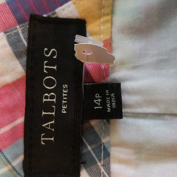 Talbot's patchwork lined skirt NWOT'S - Picture 4 of 5